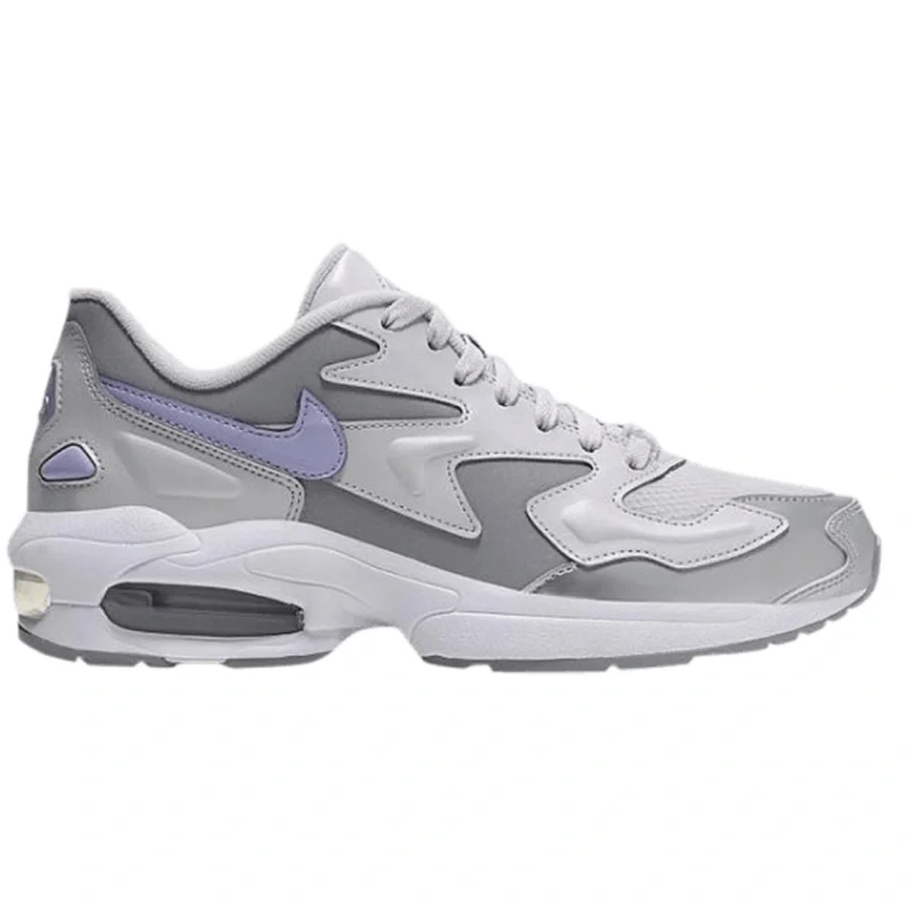 NIKE WMNS AIR MAX2 LIGHT SE
VAST GREY/PURPLE AGATE
Sneakers Athletic 
CJ7981 001 - Picture 2 of 16